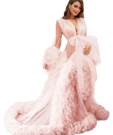 robe de chambre femme boutonnée devant
