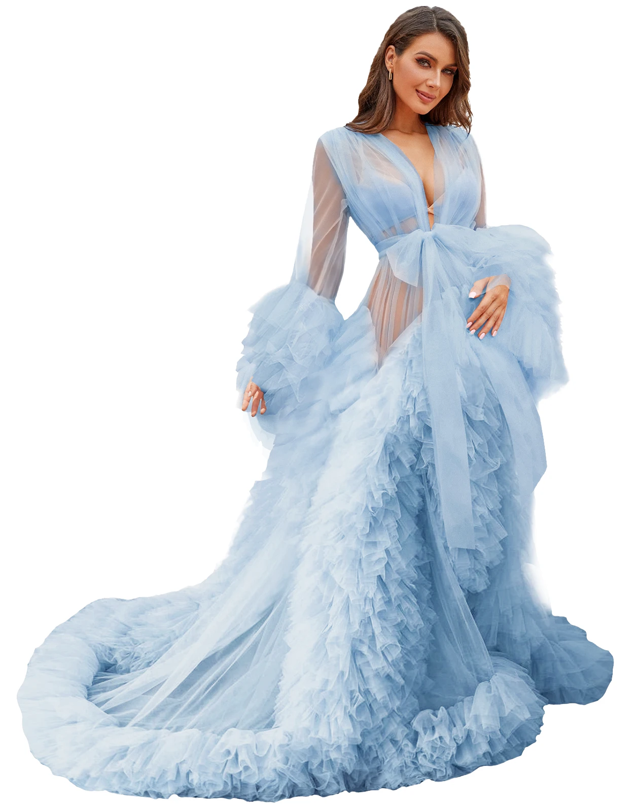 robe de chambre boutonnée